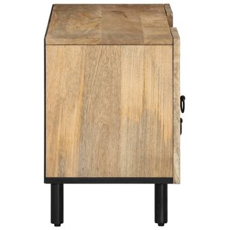 Tv-meubel 105x33x46cm massief mangohout 6