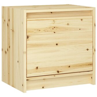 Nachtkastjes 2 st 40x30,5x40 cm massief vurenhout 4