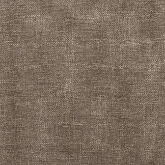 Pocketveringmatras 120x190x20 cm stof taupe 6