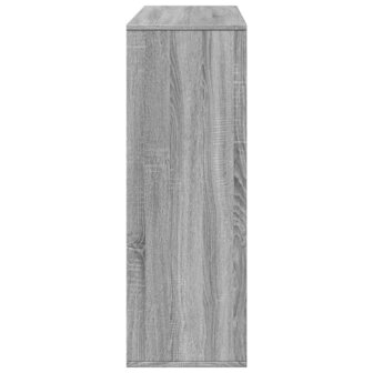 Kamerscherm 100x33x94,5 cm bewerkt hout grijs sonoma eikenkleur 5