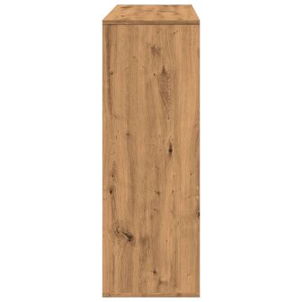 Kamerscherm 100x33x94,5 cm bewerkt hout artisanaal eikenkleur 5