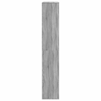 kamerscherm 100x33x187,5 cm bewerkt hout grijs sonoma eiken 5