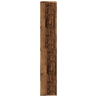 Kamerscherm 100x33x187,5 cm bewerkt hout oud houtkleurig 5