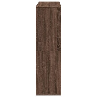 Kamerscherm 100x33x115 cm bewerkt hout bruin eikenkleurig 5