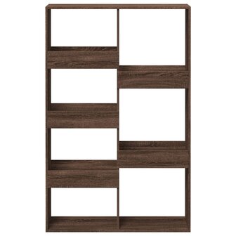 Kamerscherm 100x33x155,5 cm bewerkt hout bruin eikenkleurig 4