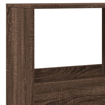 Kamerscherm 100x33x155,5 cm bewerkt hout bruin eikenkleurig 7