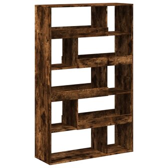 Boekenkast 100x33x156,5 cm bewerkt hout gerookt eikenkleurig 6