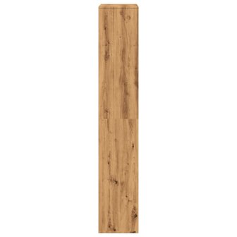 Kamerscherm 100x33x187,5 cm bewerkt hout artisanaal eikenkleur 5