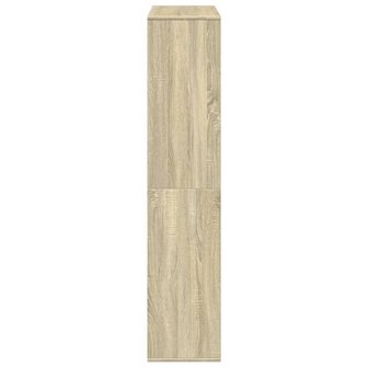 kamerscherm 100x33x156,5 cm bewerkt hout sonoma eikenkleurig 5