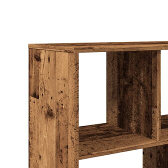 Kamerscherm 100x33x156,5 cm bewerkt hout oud houtkleurig 7