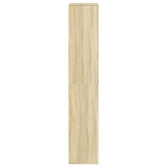 Kamerscherm 100x33x175 cm bewerkt hout sonoma eikenkleurig 5