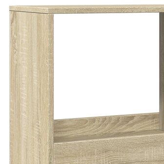 Kamerscherm 100x33x175 cm bewerkt hout sonoma eikenkleurig 7