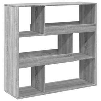 Boekenkast / kamerscherm 100x33x94,5 cm grijs sonoma eiken 2