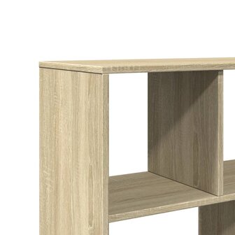 Boekenkast 100x33x156,5 cm bewerkt hout sonoma eikenkleurig 7