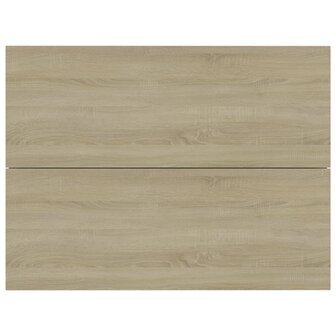 Nachtkastje 40x30x30 cm bewerkt hout sonoma eikenkleurig 4