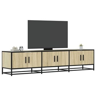 Tv-meubel 180x35x41 cm bewerkt hout sonoma eikenkleurig 1