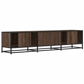 Tv-meubel 180x35x41 cm bewerkt hout bruin eikenkleurig 6