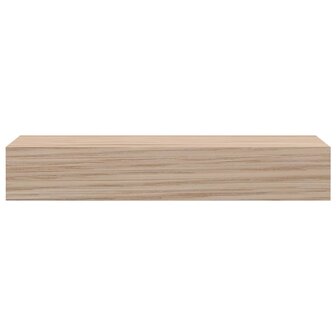 Wandschap 23x23,5x4 cm bewerkt hout 3