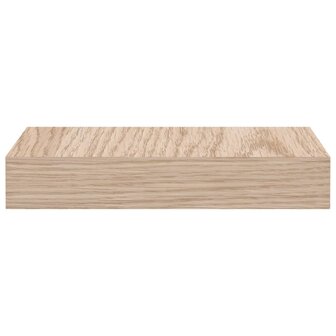 Wandschap 23x23,5x4 cm bewerkt hout 4