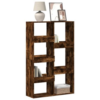 Boekenkast 100x33x155,5 cm bewerkt hout gerookt eikenkleurig 1