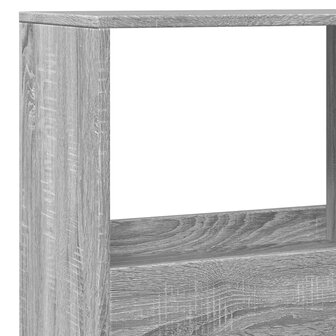 Boekenkast 100x33x155,5 cm bewerkt hout grijs sonoma eiken 7