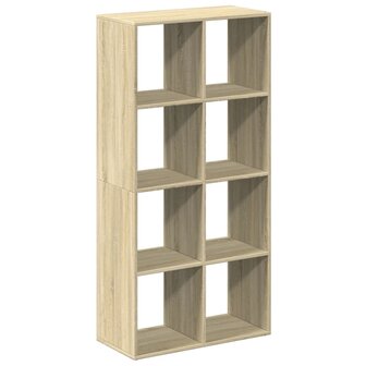 Kamerscherm / boekenkast 69,5x29x137,5 cm hout sonoma eiken 2