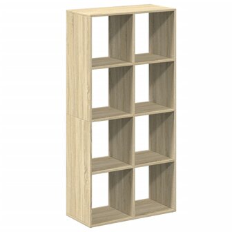 Kamerscherm / boekenkast 69,5x29x137,5 cm hout sonoma eiken 7