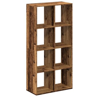 Kamerscherm / boekenkast 69,5x29x137,5 cm hout oud houtkleur 7