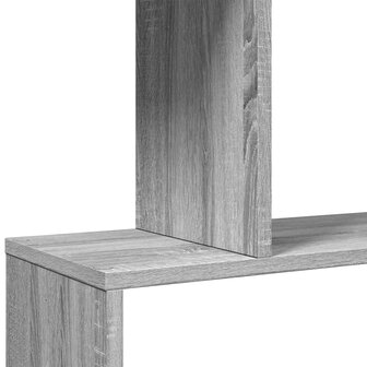 Kamerscherm / boekenkast 6-laags 70x24x193 cm hout grijs sonoma 9