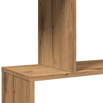 Kamerscherm / boekenkast 6-laags 70x24x193 cm hout artisanaal 9