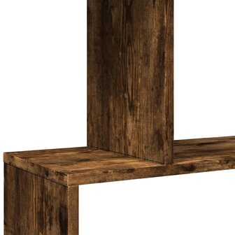 Kamerscherm / boekenkast 5-laags 70x24x161 cm hout gerookt eik 9