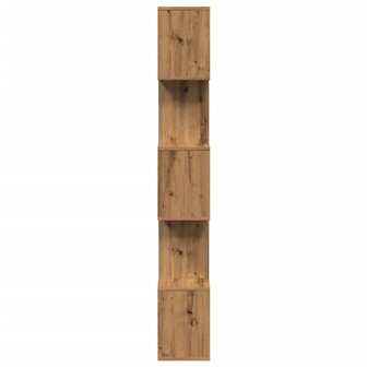 Kamerscherm / boekenkast 5-laags 70x24x161 cm hout artisanaal 6