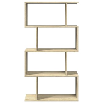 Kamerscherm / boekenkast 4-laags 70x24x129 cm hout sonoma eiken 5