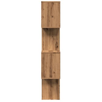 Kamerscherm / boekenkast 4-laags 70x24x129 cm hout artisanaal 6