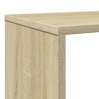 Boekenkast 102x29x143 cm bewerkt hout sonoma eikenkleurig 9