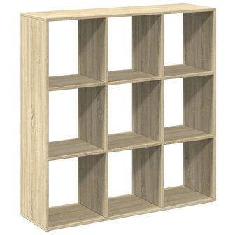 Kamerscherm / boekenkast 102x29x103,5 cm hout sonoma eikenkleur 7