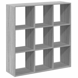 Kamerscherm / boekenkast 102x29x103,5 cm hout grijs sonoma 2