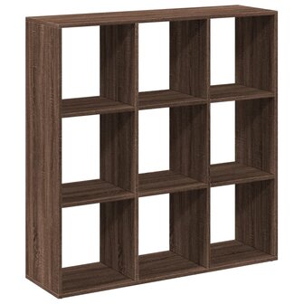 Kamerscherm / boekenkast 102x29x103,5 cm hout bruin eikenkleur 2