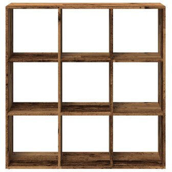 Kamerscherm / boekenkast 102x29x103,5 cm hout oud houtkleurig 5