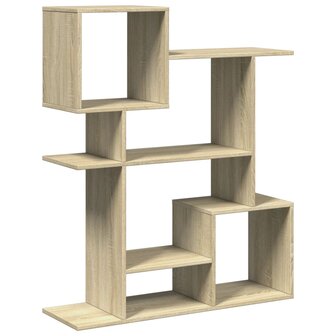 Kamerscherm / boekenkast 92x29x112 cm hout sonoma eikenkleur 2