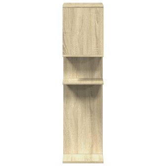 Kamerscherm / boekenkast 92x29x112 cm hout sonoma eikenkleur 6