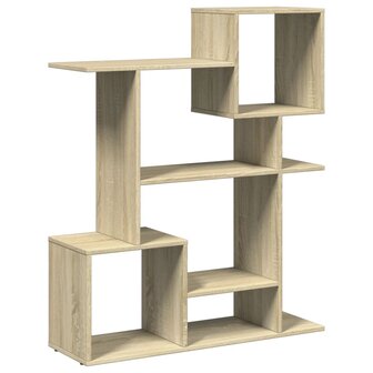 Kamerscherm / boekenkast 92x29x112 cm hout sonoma eikenkleur 7