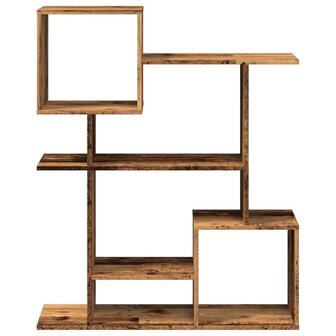 Kamerscherm / boekenkast 92x29x112 cm hout oud houtkleurig 5