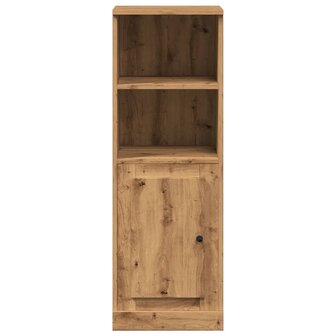 Hoge kast 36x35,5x103,5 cm bewerkt hout artisanaal eikenkleurig 5