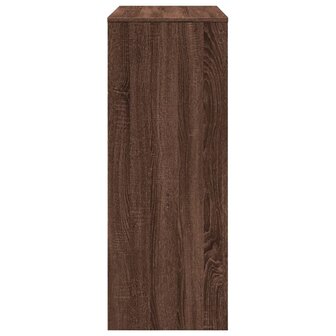 Bartafel met rekken 90x40x103,5 cm bewerkt hout bruin eiken 5