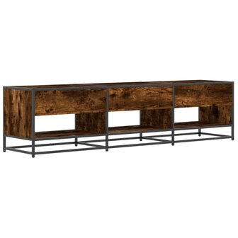 Tv-meubel 180x40x46 cm bewerkt hout gerookt eikenkleurig 6