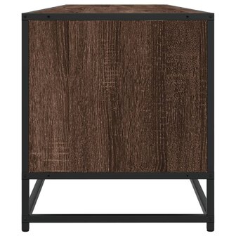 Tv-meubel 180x40x46 cm bewerkt hout bruin eikenkleurig 5