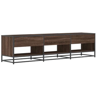 Tv-meubel 180x40x46 cm bewerkt hout bruin eikenkleurig 6