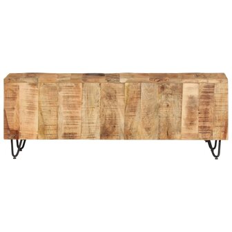 Tv-meubel 110x30x40 cm massief mangohout 2