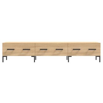 Tv-meubel 150x36x30 cm bewerkt hout sonoma eikenkleurig 5